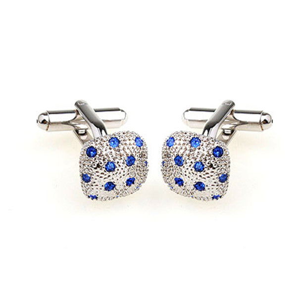 Crystal Zircon Cufflinks