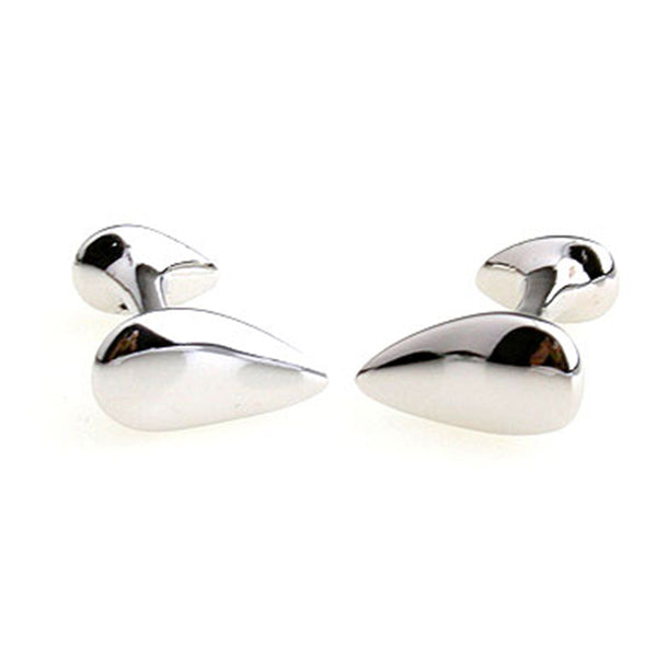 Plain Colour Metal Cufflinks