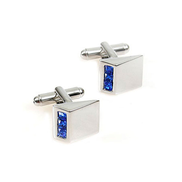 Crystal Zircon Cufflinks