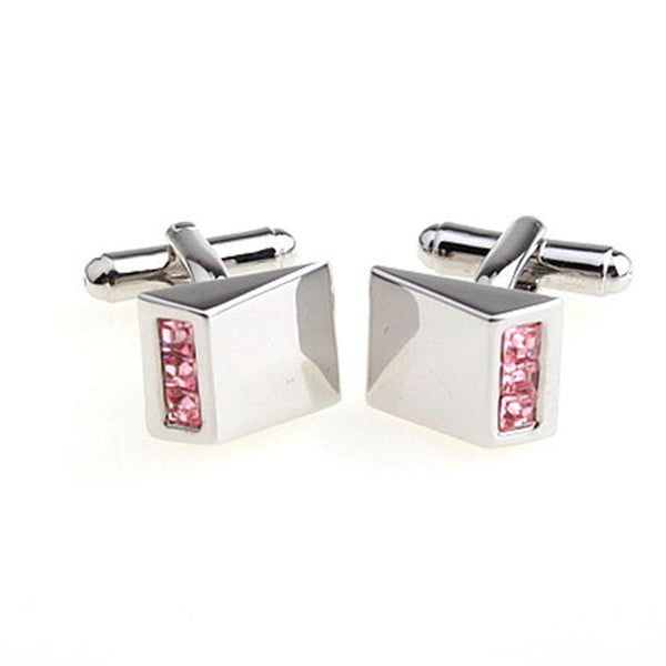 Crystal Zircon Cufflinks