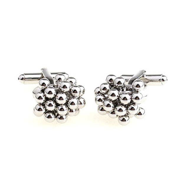 Vegetable Fruit Plain Colour Metal Cufflinks