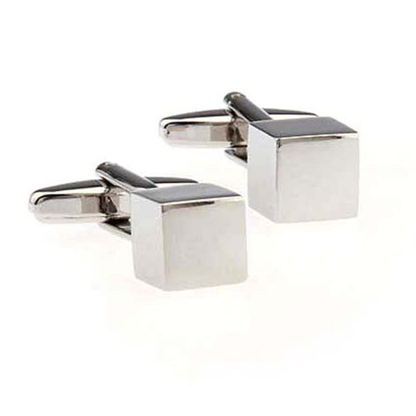 Plain Colour Metal Cufflinks