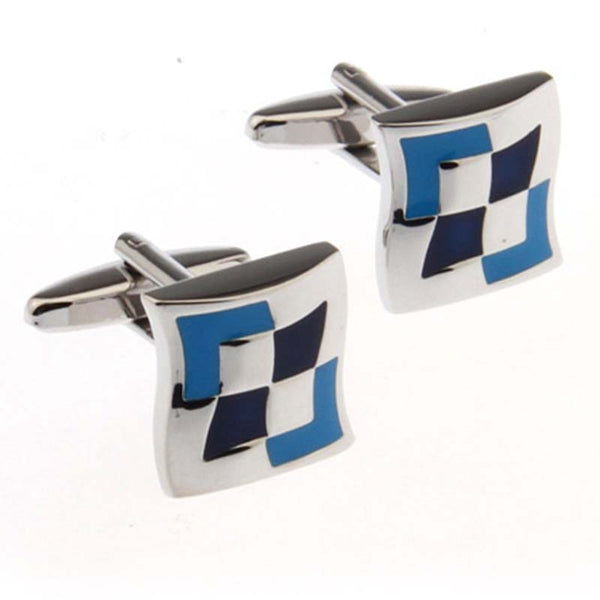 Enamel Dropping Glue Cufflinks