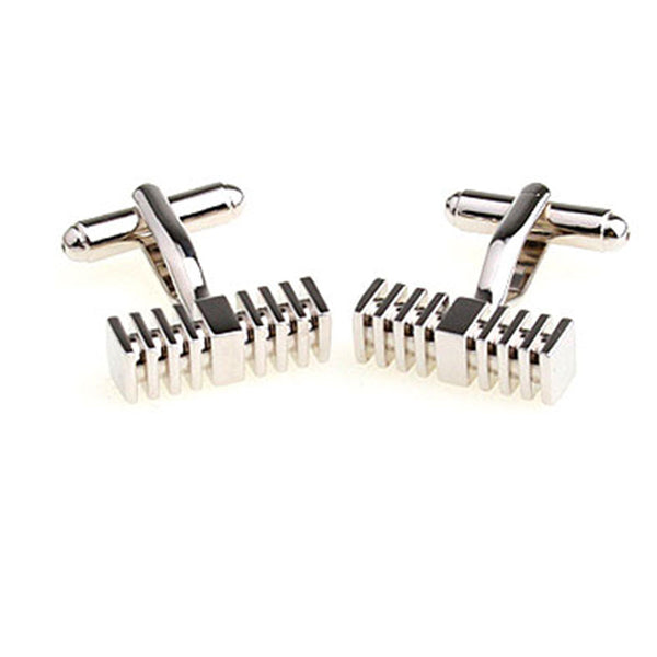 Plain Colour Metal Cufflinks