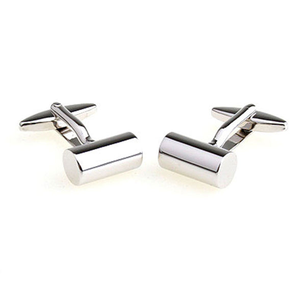 Plain Colour Metal Cufflinks