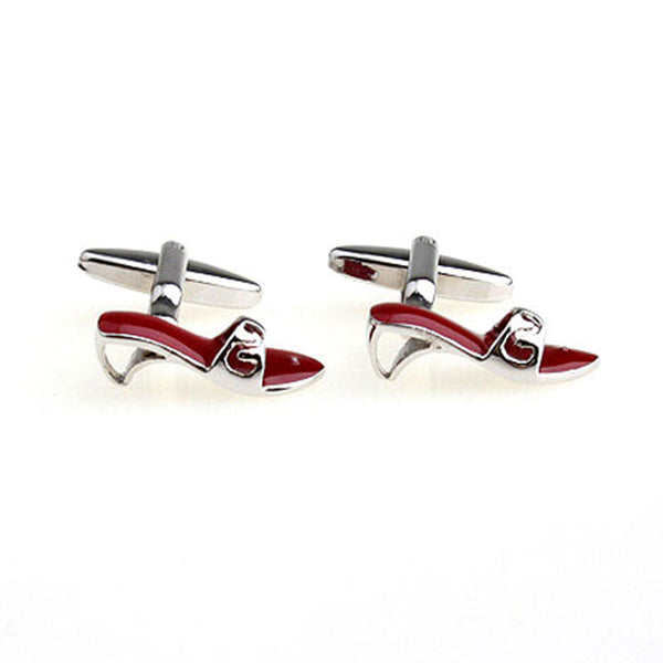 Cartoon Anime Enamel Dropping Glue Cufflinks