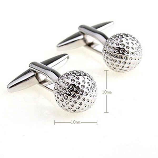 Sports Technology Plain Colour Metal Cufflinks