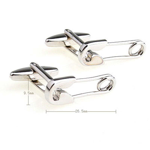 Military Tools Plain Colour Metal Cufflinks