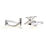 Plain Colour Metal Cufflinks