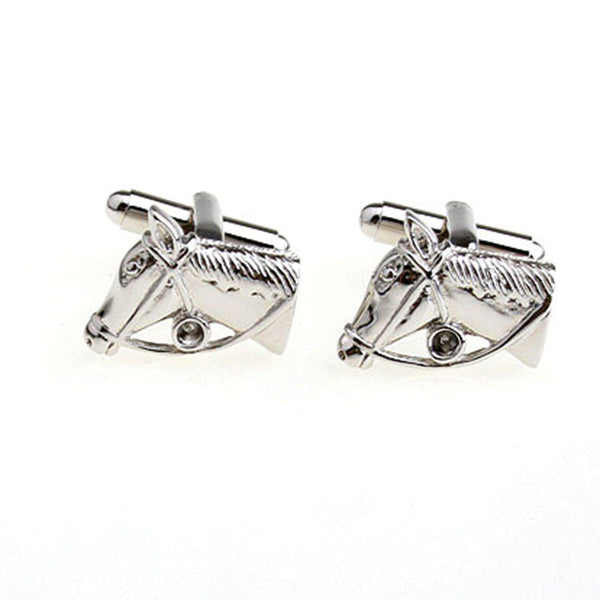 Animals Plants Plain Colour Metal Cufflinks