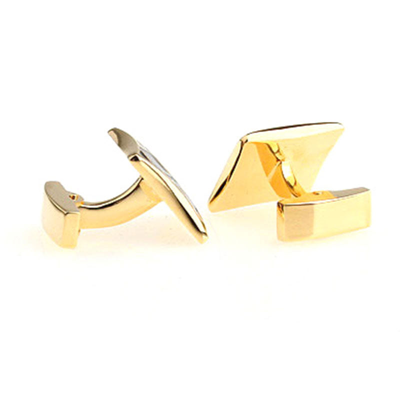 Enamel Dropping Glue Cufflinks