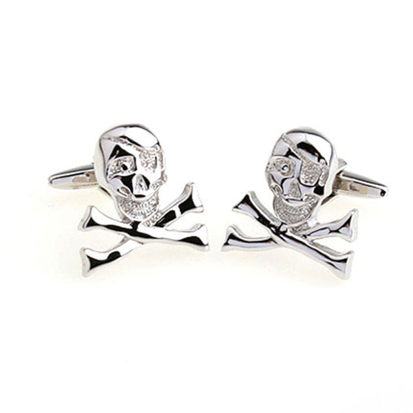 Plain Colour Metal Cufflinks