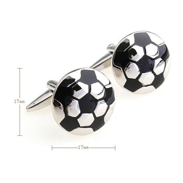 Sports Technology Enamel Dropping Glue Cufflinks