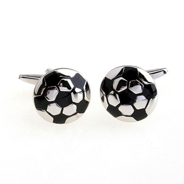 Sports Technology Enamel Dropping Glue Cufflinks