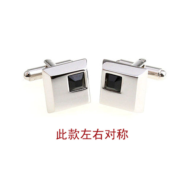 Crystal Zircon Cufflinks