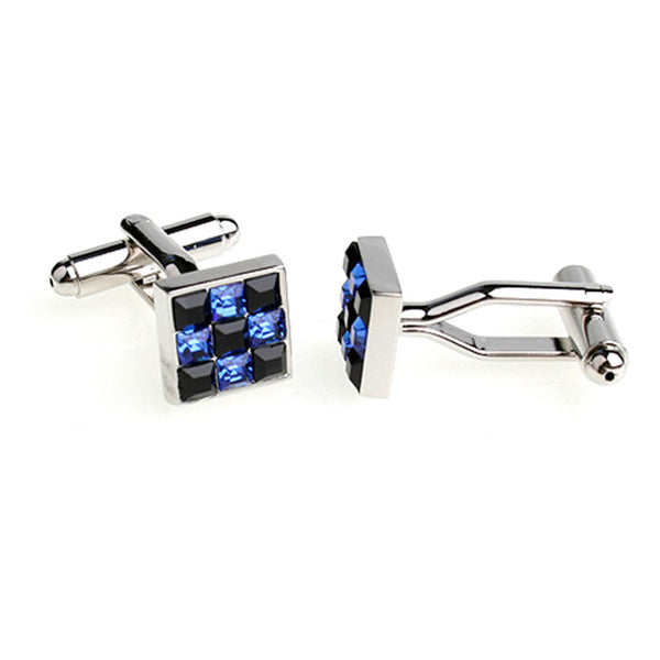 Crystal Zircon Cufflinks