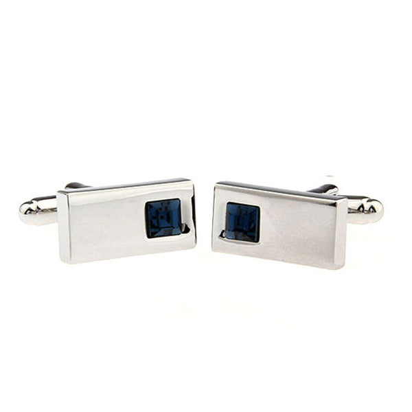 Crystal Zircon Cufflinks