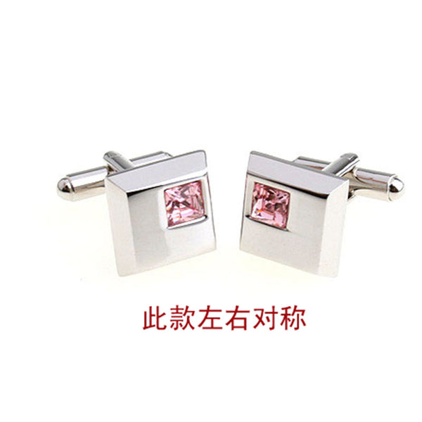 Crystal Zircon Cufflinks