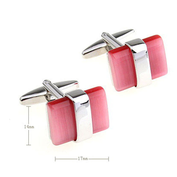 Cateye Glass Cufflinks