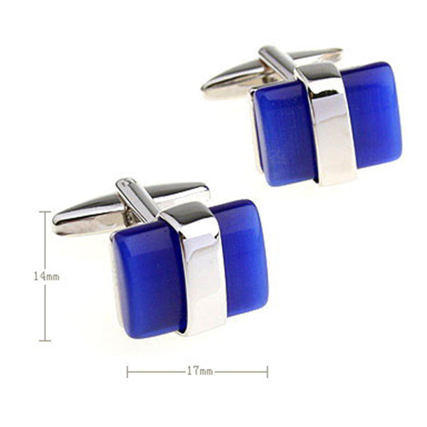 Cateye Glass Cufflinks