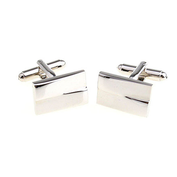 Plain Colour Metal Cufflinks