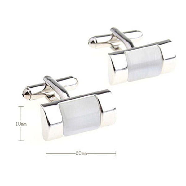 Cateye Glass Cufflinks