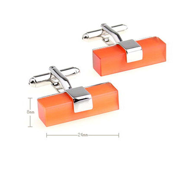 Cateye Glass Cufflinks