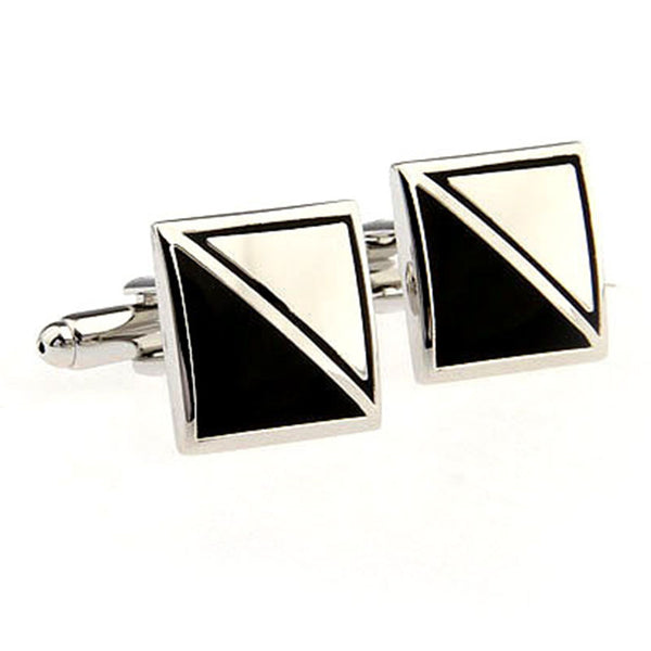 Enamel Dropping Glue Cufflinks