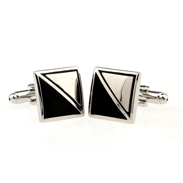 Enamel Dropping Glue Cufflinks