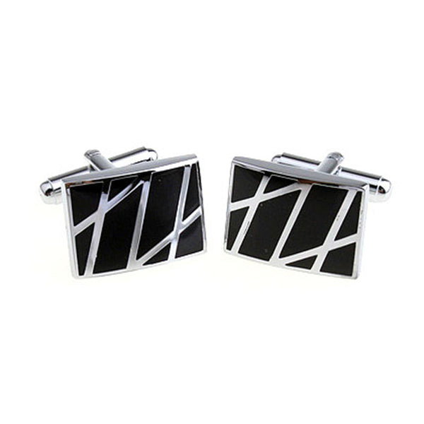 Enamel Dropping Glue Cufflinks