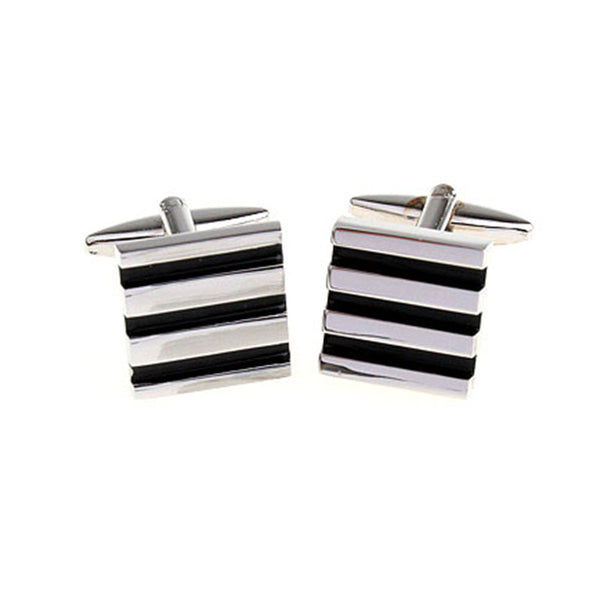 Enamel Dropping Glue Cufflinks