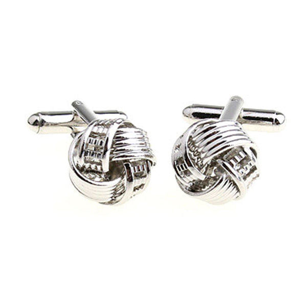 Plain Colour Metal Cufflinks