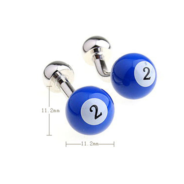 Sports Technology Grease Baking Paint Cufflinks