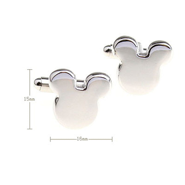 Animals Plants Plain Colour Metal Cufflinks