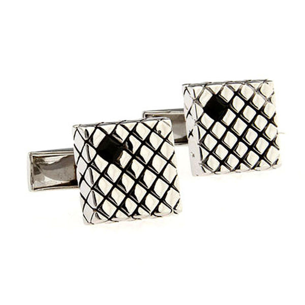 Crystal Zircon Cufflinks