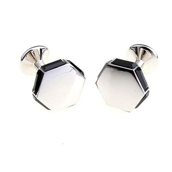 Crystal Zircon Cufflinks