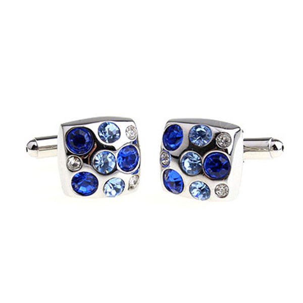 Crystal Zircon Cufflinks