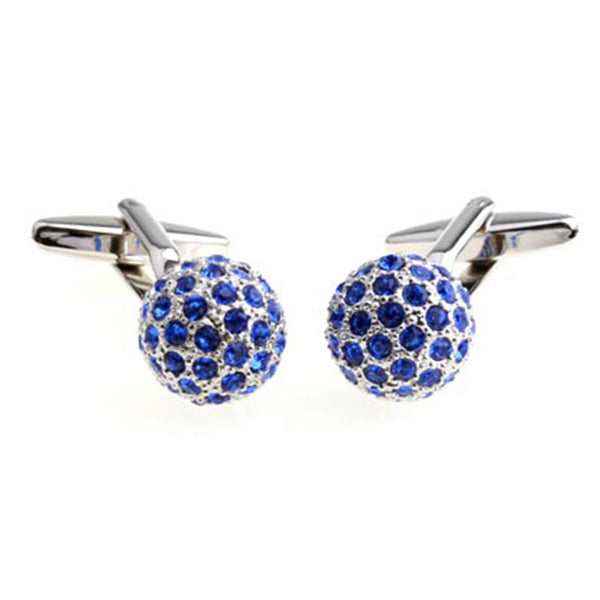 Crystal Zircon Cufflinks