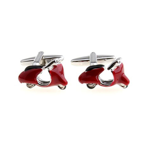 Car Logo Traffic Enamel Dropping Glue Cufflinks