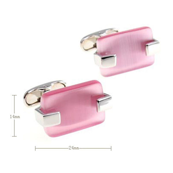 Cateye Glass Cufflinks