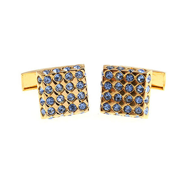 Crystal Zircon Cufflinks