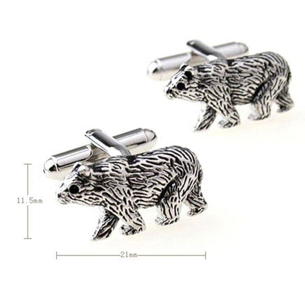 Animals Plants Grease Baking Paint Cufflinks