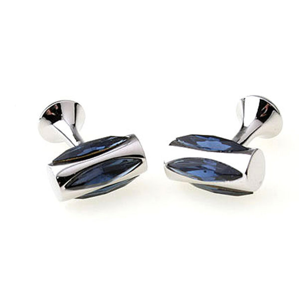 Crystal Zircon Cufflinks