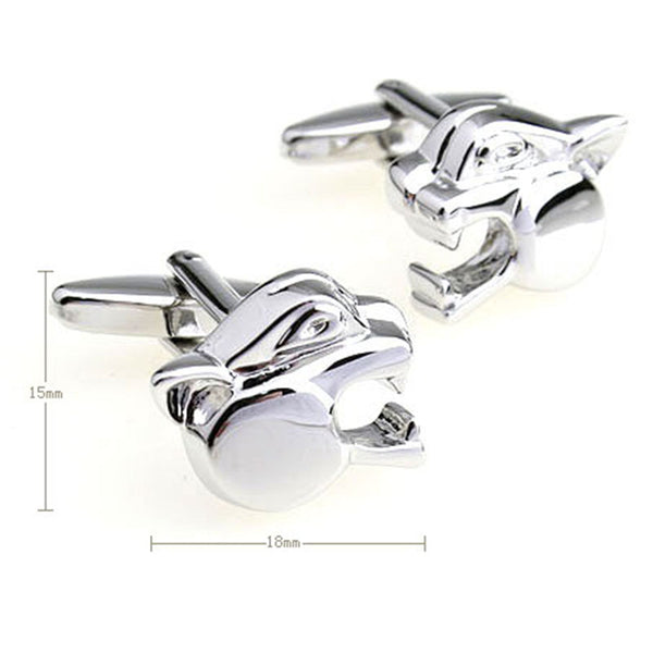 Animals Plants Plain Colour Metal Cufflinks