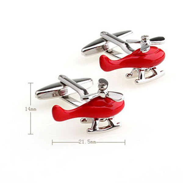 Military Tools Grease Baking Paint Cufflinks