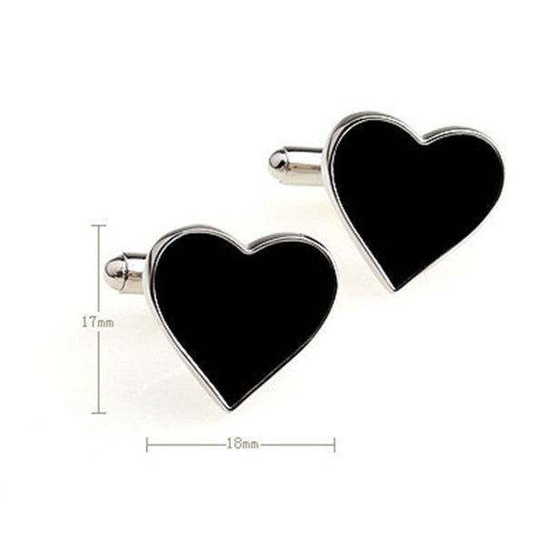 Festivals Wedding Reception Enamel Dropping Glue Cufflinks