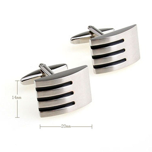 Enamel Dropping Glue Cufflinks