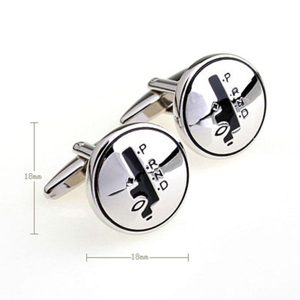 Enamel Dropping Glue Cufflinks