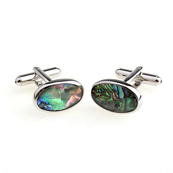 Enamel Dropping Glue Cufflinks