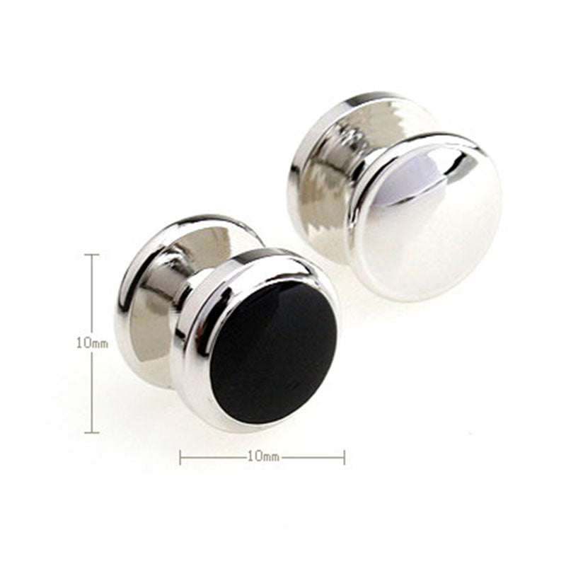 Enamel Dropping Glue Collar Studs